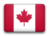 Canada fancy flag 160x120